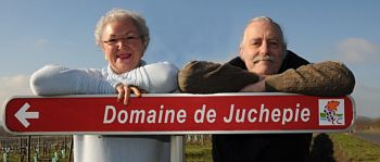 Photo illustrant le domaine viticole de Eddy et Mileine Oosterlinck-Bracke