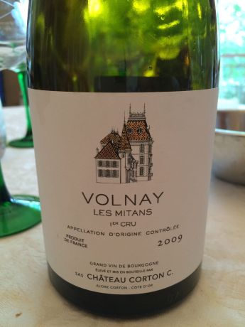 Photo d'une bouteille de Volnay Volnay-Premier-Cru