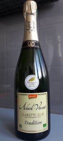 Photo d'une bouteille de Achard-Vincent Clairette-de-Die