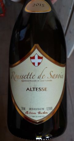 Photo d'une bouteille de Adrien Vacher Roussette-de-Savoie