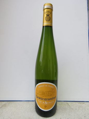 Photo d'une bouteille de Arthur Metz Alsace Gewurztraminer
