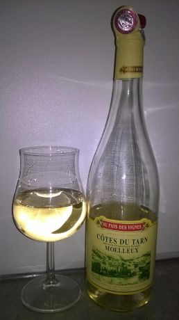 Photo d'une bouteille de Au pays des vignes Vin de pays des Côtes du Tarn