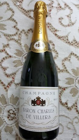 Photo d'une bouteille de Baron Charles de Villers, Champagne Champagne