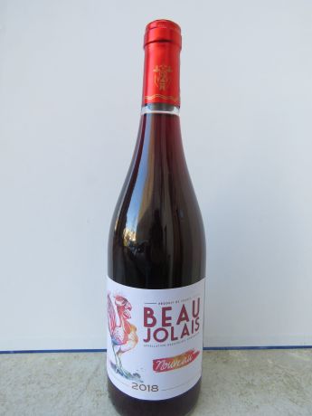Photo d'une bouteille de Grands Chaix Morlans Beaujolais-Nouveau