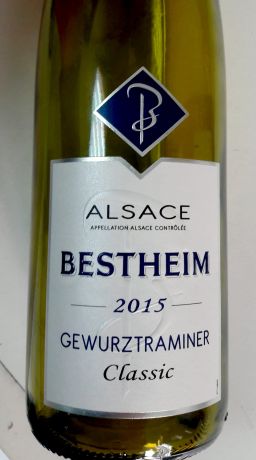 Photo d'une bouteille de Bestheim Alsace Gewurztraminer