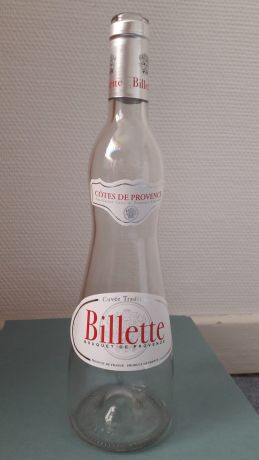 Photo d'une bouteille de Billette Côtes-de-Provence
