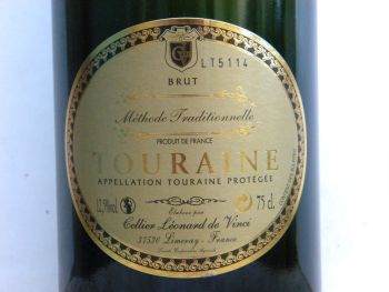 Photo d'une bouteille de Cellier Léonard de Vinci Touraine