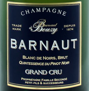 Photo d'une bouteille de Champagne Barnaut Champagne