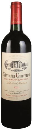 Photo d'une bouteille de CHATEAU CANTENAC Saint-Emilion-Grand-Cru