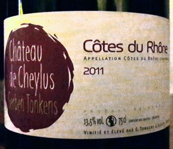 Photo d'une bouteille de Château de Cheylus Côtes-du-Rhône