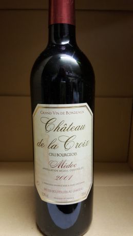 Photo d'une bouteille de Château de la Croix Médoc