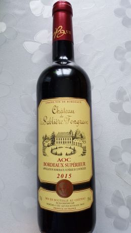 Photo d'une bouteille de Chateau de la Sablière Fongrave Bordeaux-supérieur
