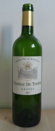 Photo d'une bouteille de Château du Tourte Graves