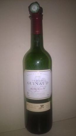 Photo d'une bouteille de Château Guinaud Bordeaux