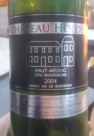 Photo d'une bouteille de Château Holden Haut-Médoc