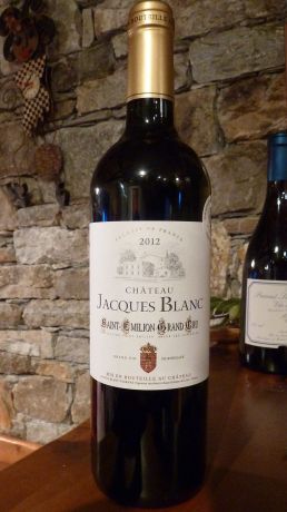 Photo d'une bouteille de Château Jacques-Blanc Saint-Emilion-Grand-Cru