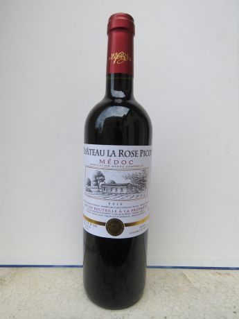 Photo d'une bouteille de Château La Rose Picot Médoc
