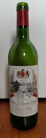 Photo d'une bouteille de Château le Bourdieu Vertheuil Haut-Médoc
