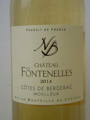Photo d'une bouteille de Château les Fontenelles Côtes-de-Bergerac