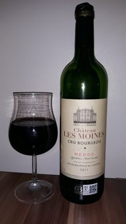 Photo d'une bouteille de Château les Moines Médoc