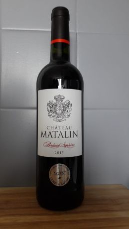 Photo d'une bouteille de Château Matalin Bordeaux-supérieur