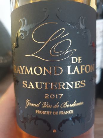 Photo d'une bouteille de Château Raymond-Lafon Sauternes