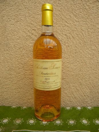Photo d'une bouteille de Château Simon Sauternes