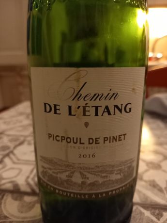 Photo d'une bouteille de Chemin de l'Étang Languedoc