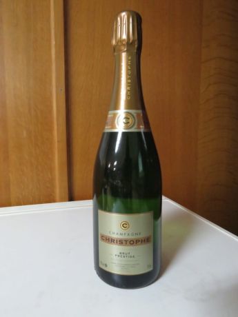 Photo d'une bouteille de Christophe Champagne