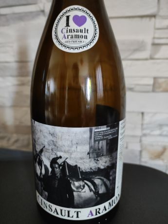 Photo d'une bouteille de Cinsault Aramon Languedoc