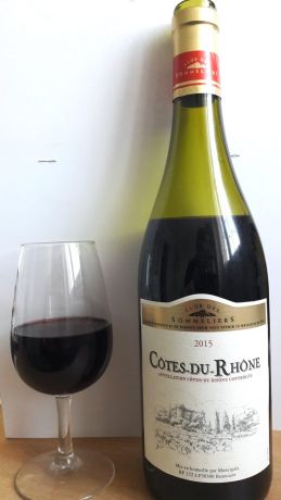 Photo d'une bouteille de Club des Sommeliers Côtes-du-Rhône