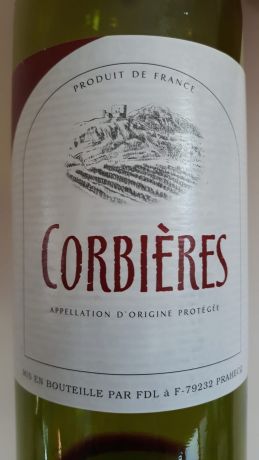 Photo d'une bouteille de Corbières Corbières