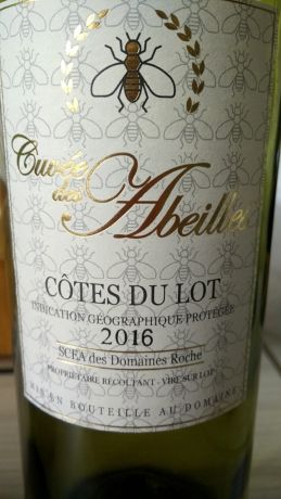 Photo d'une bouteille de Domaines Roche Vin de pays des Côtes du Lot