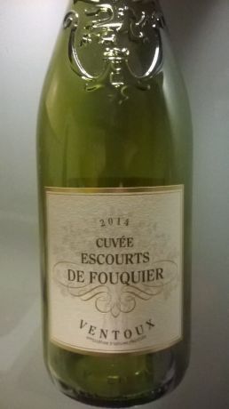 Photo d'une bouteille de Cuvée Escourts de Fouquier Ventoux