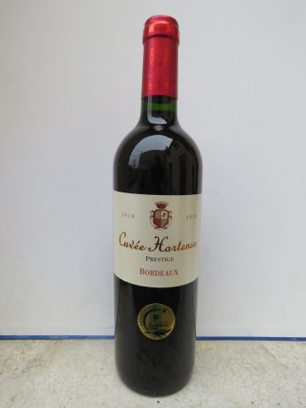 Photo d'une bouteille de Cuvée Hortense Bordeaux