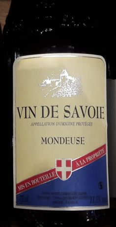 Photo d'une bouteille de Distillerie des Alpes Vin-de-Savoie