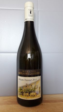 Photo d'une bouteille de Domaine Abelanet Laneyrie Mâcon Chaintré