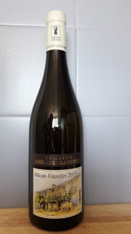 Photo d'une bouteille de Domaine Abelanet Laneyrie Mâcon Vinzelles