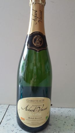 Photo d'une bouteille de Domaine Achard-Vincent Clairette-de-Die