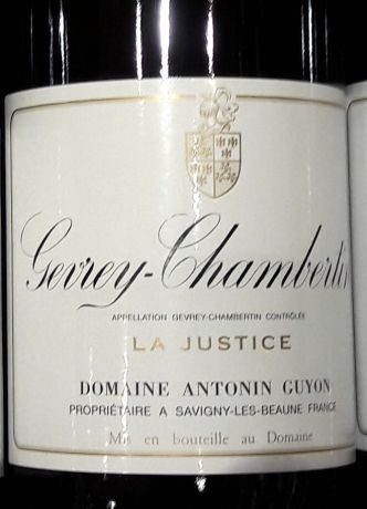 Photo d'une bouteille de Domaine Antonin Guyon Gevrey-Chambertin
