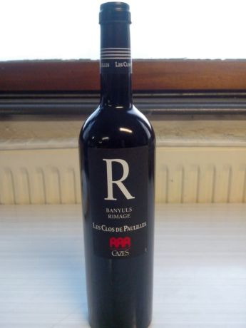 Photo d'une bouteille de Domaine Cazes Banyuls Rimage