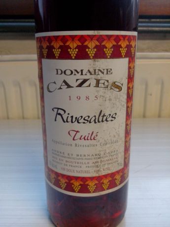 Photo d'une bouteille de Domaine Cazes Rivesaltes