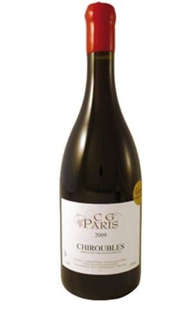 Photo d'une bouteille de Domaine Christine et Gilles Paris Chiroubles