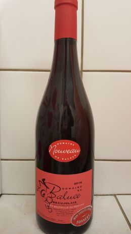 Photo d'une bouteille de Domaine de Baluce, Beaujolais Nouveau Beaujolais-Nouveau