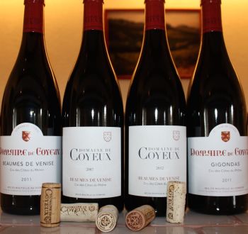 Photo d'une bouteille de Domaine de Coyeux Beaumes-de-Venise