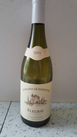 Photo d'une bouteille de Domaine de Fonfotin, Fleurie Fleurie