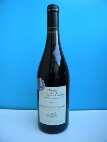 Photo d'une bouteille de Domaine de l'Abbaye de Prébayon Côtes-du-Rhône-Villages