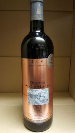Photo d'une bouteille de Domaine de l'Île Margaux Bordeaux-supérieur