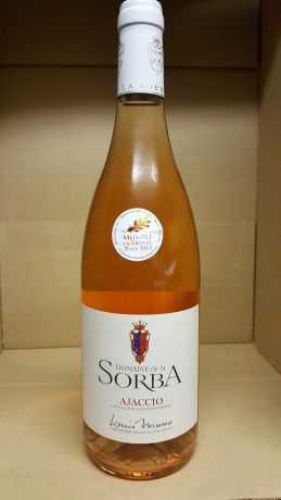 Photo d'une bouteille de Domaine de la Sorba Ajaccio