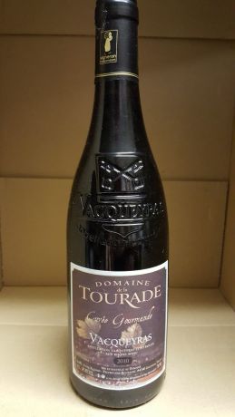 Photo d'une bouteille de Domaine de la Tourade, Vacqueyras Vacqueyras